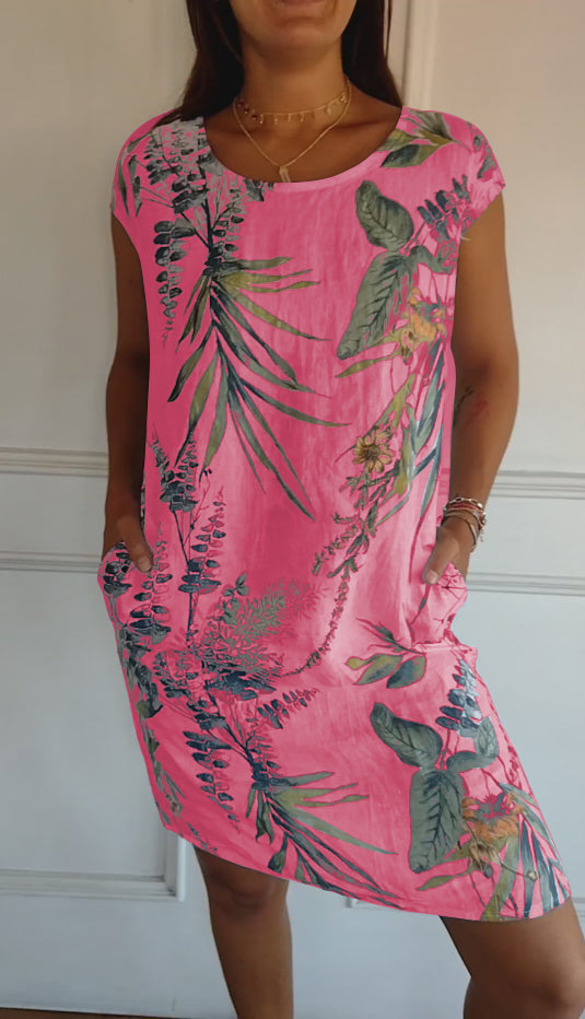 LILLIAN™ - Casual Printed Dress