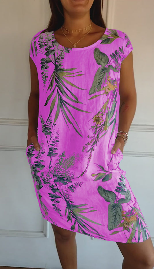 LILLIAN™ - Casual Printed Dress