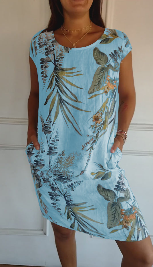 LILLIAN™ - Casual Printed Dress