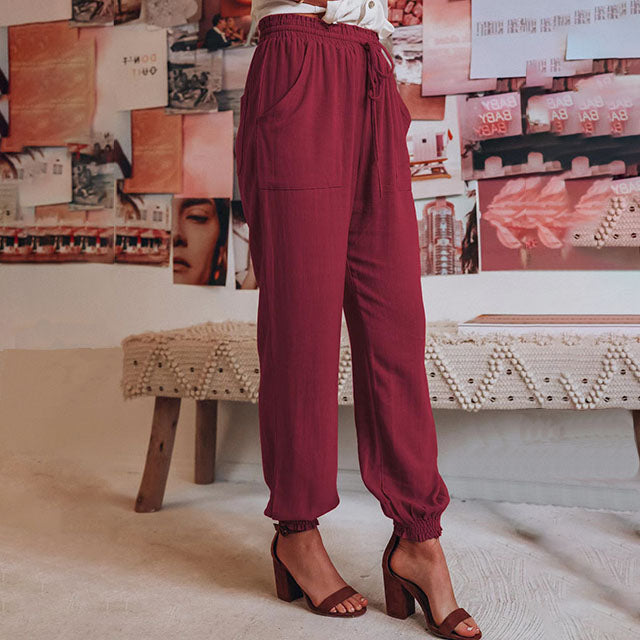 Kaeli™ – Elegant Drawstring Pants