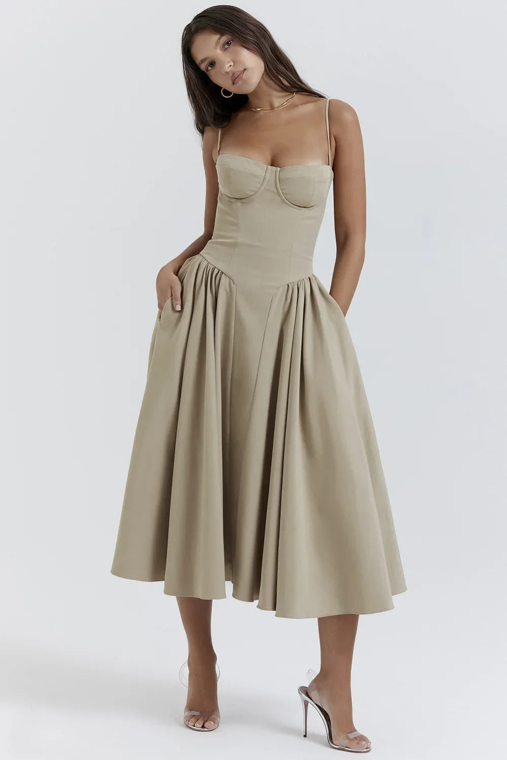 Lilianie™ - Chic Corset Flare Dress