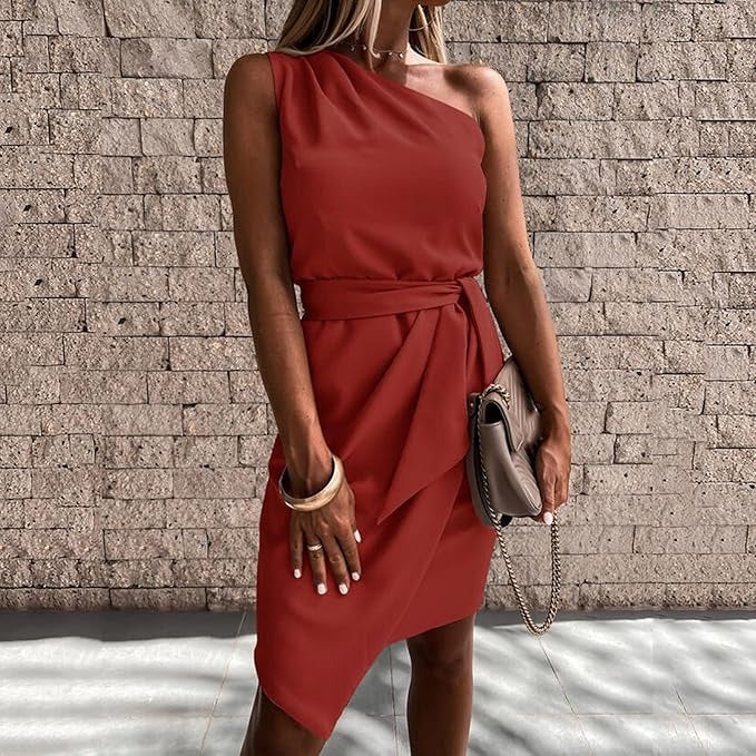 Velary™ - Asymmetrical Chic Dress