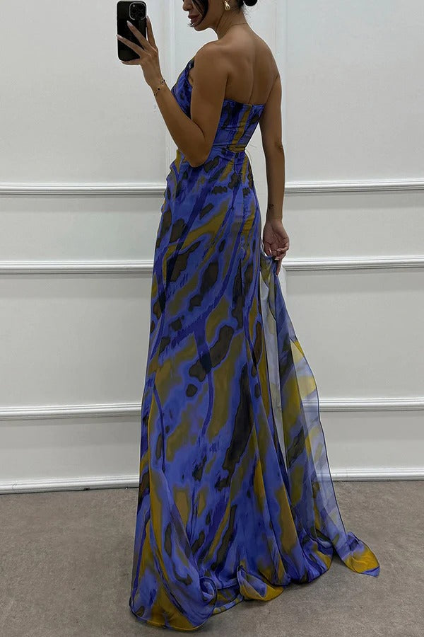 Elaris™ - Vibrant Slit Dress