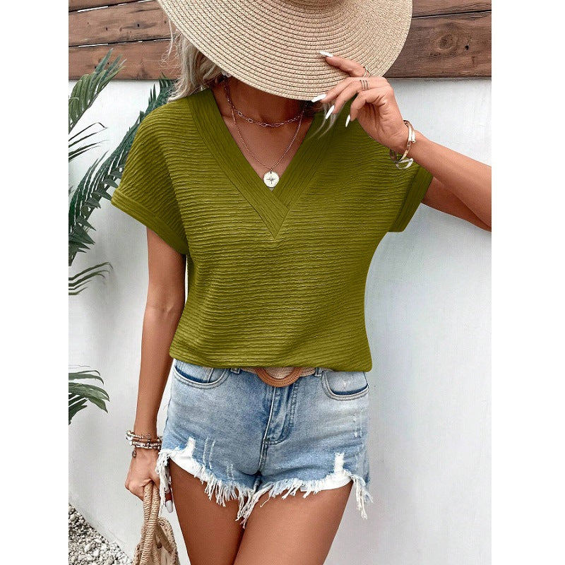 Tessina™ - Relaxed V-Neck Top