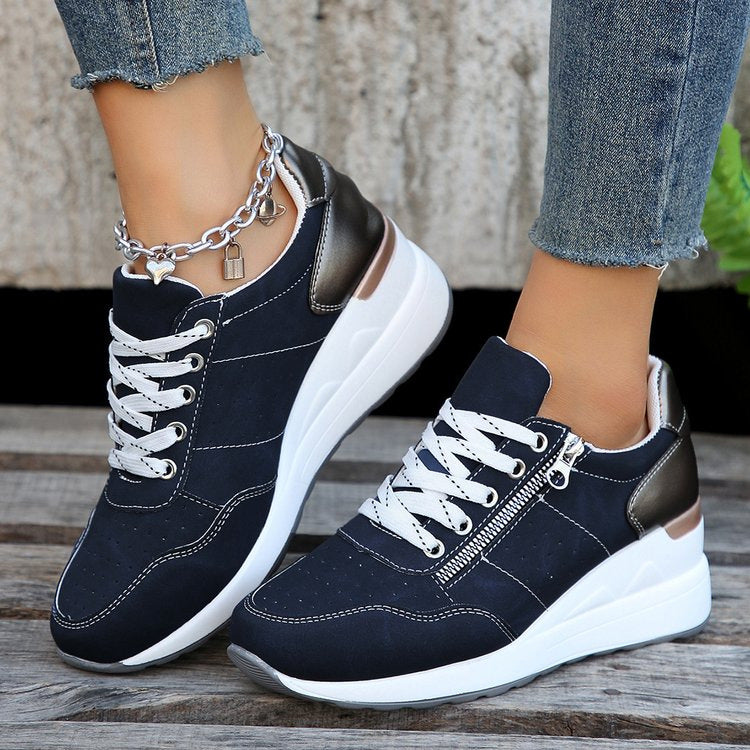 Jovana™ - Stylish Wedge Sneakers