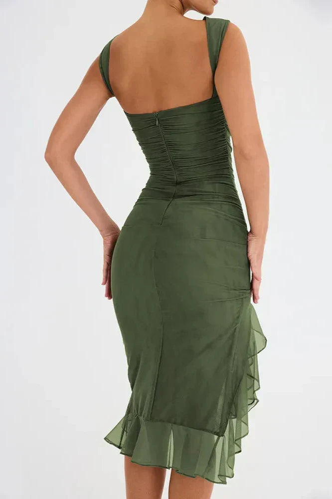 Elowen™ - Ruffle Hem Dress