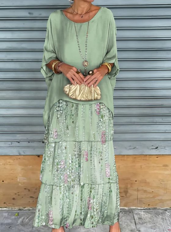 Sariah™ - Flowing Elegance Dress