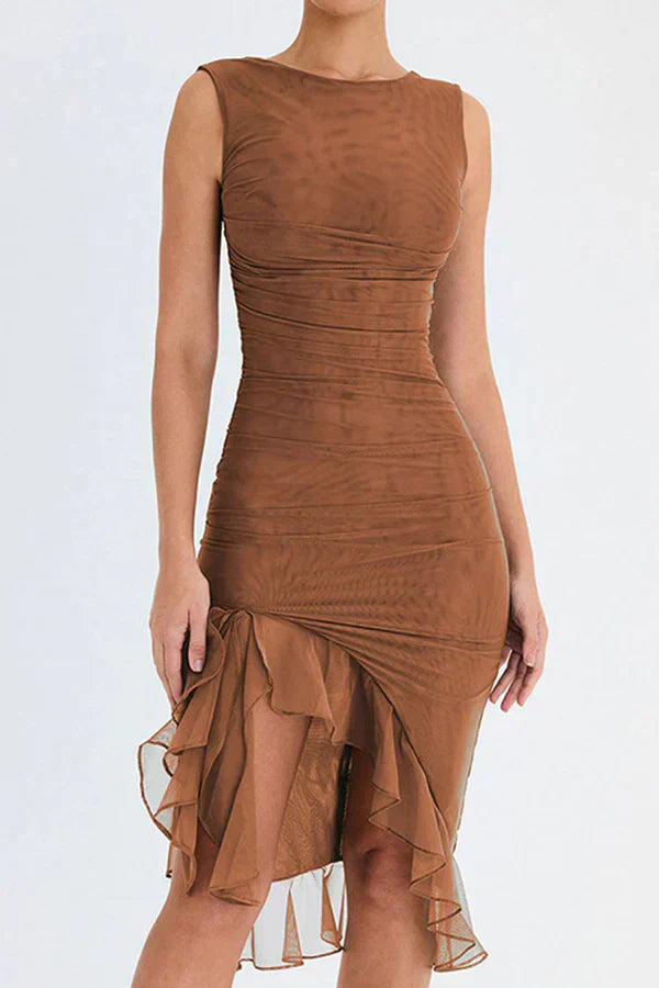 Elowen™ - Ruffle Hem Dress