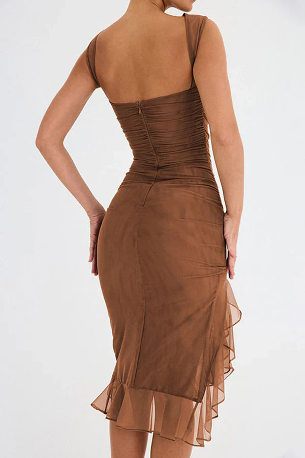 Elowen™ - Ruffle Hem Dress