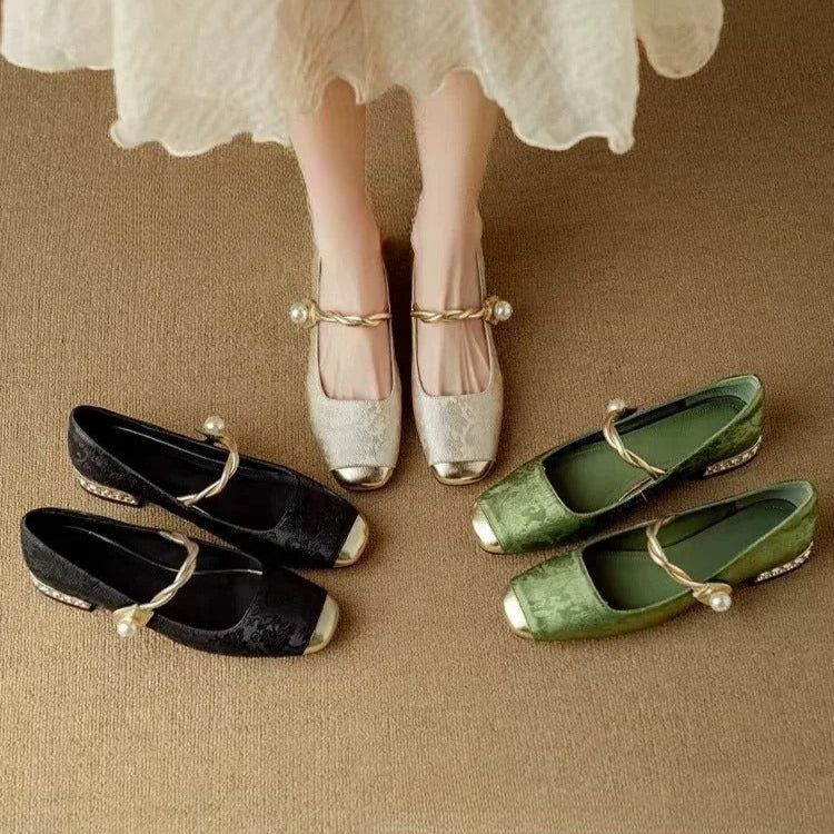 Estelle | Elegant Vintage Ballerinas