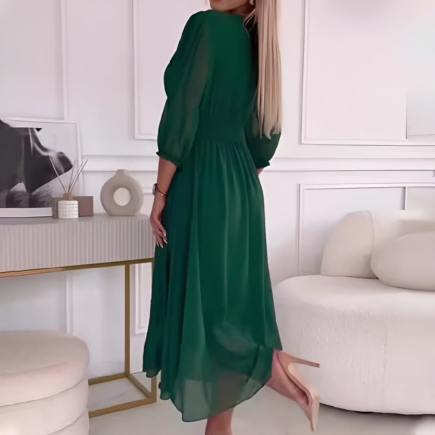 NATASHA™ - Classy Chiffon Dress