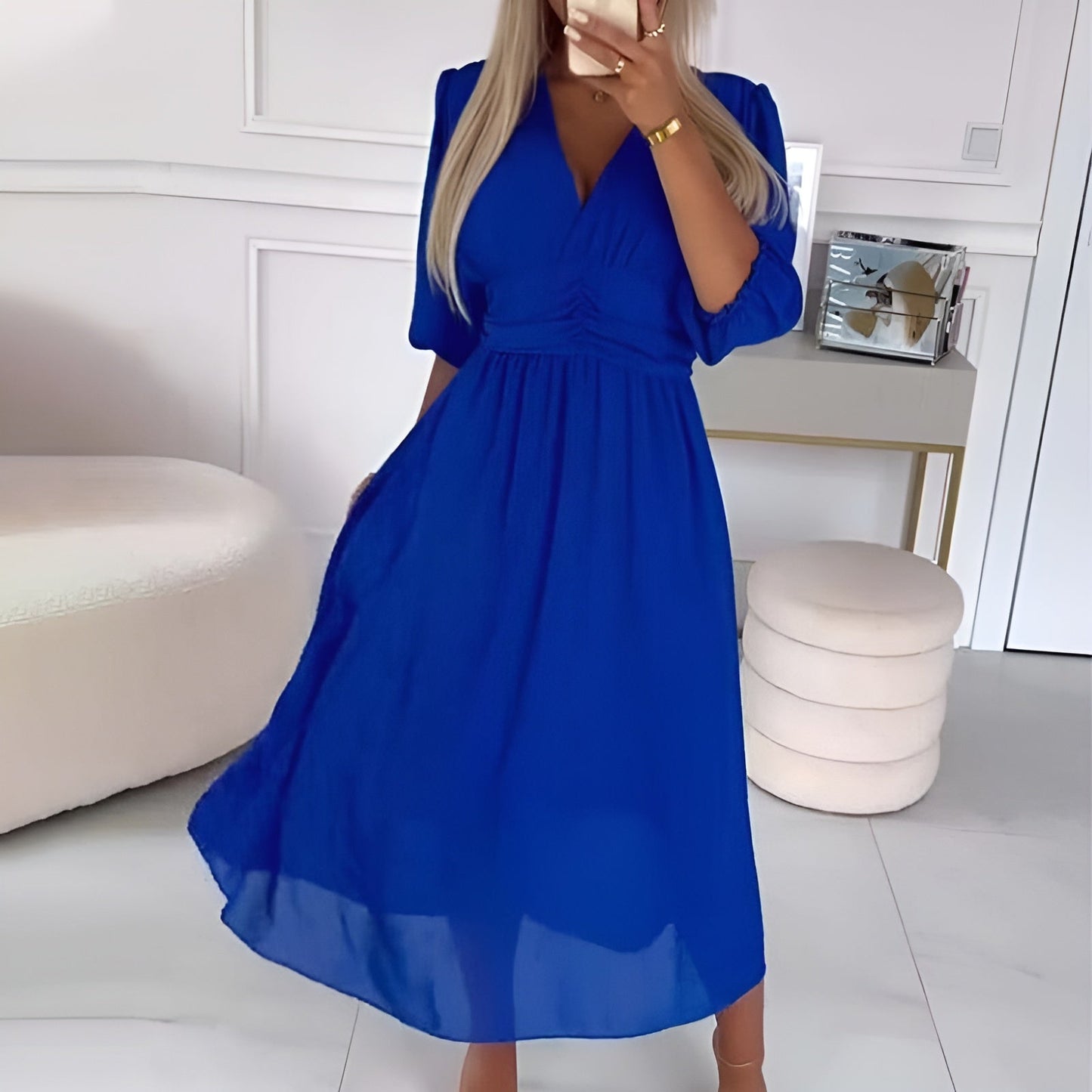 NATASHA™ - Classy Chiffon Dress