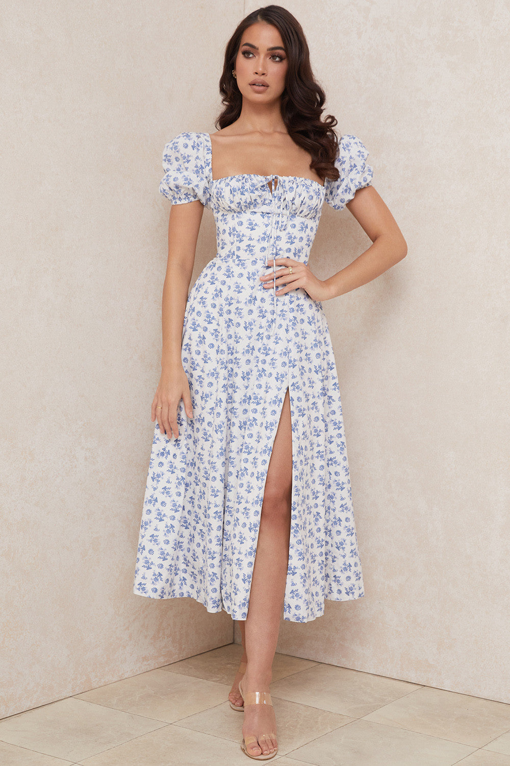 Ailene™ - Bloom Puff Sleeve Dress