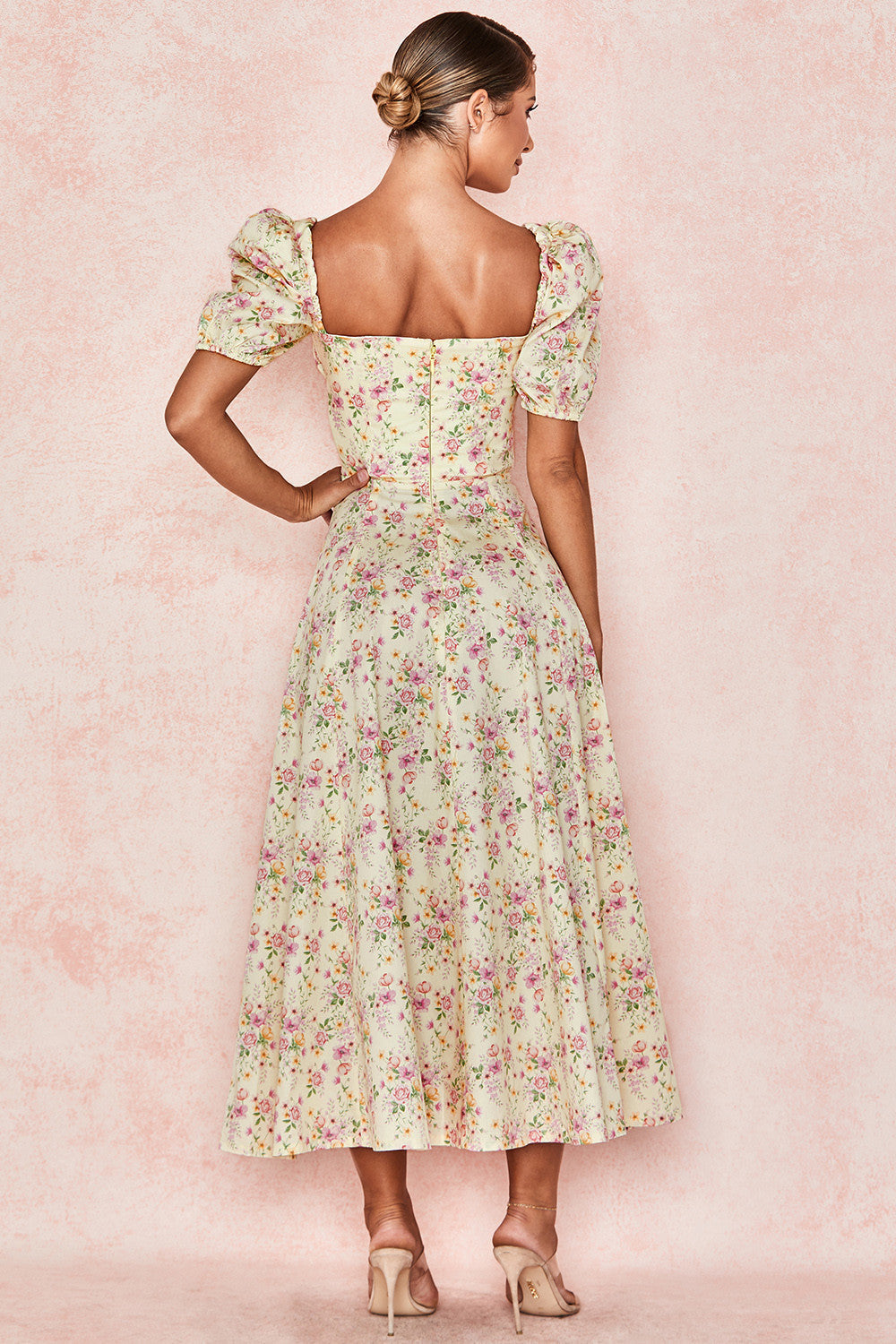 Ailene™ - Bloom Puff Sleeve Dress