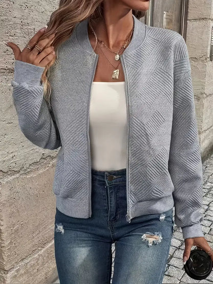 Shanie™ - Cozy Patterned Jacket