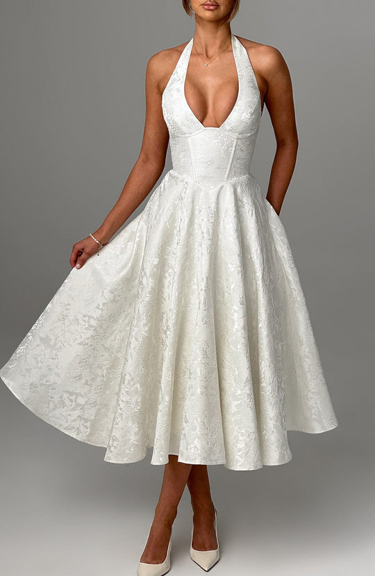 Serena | Soft Romance Midi Dress