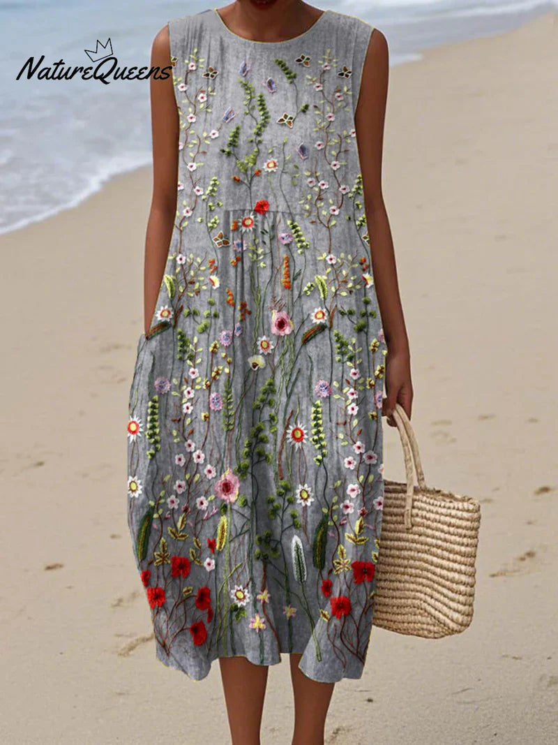 Capucine | Embroidered Country Dress