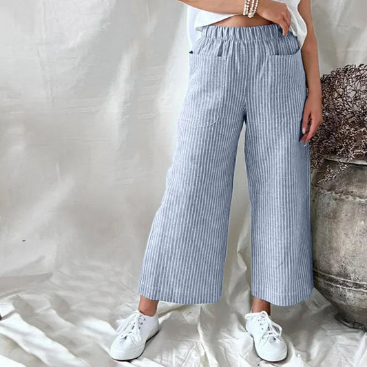 Seina™ - Breezy Striped Pants