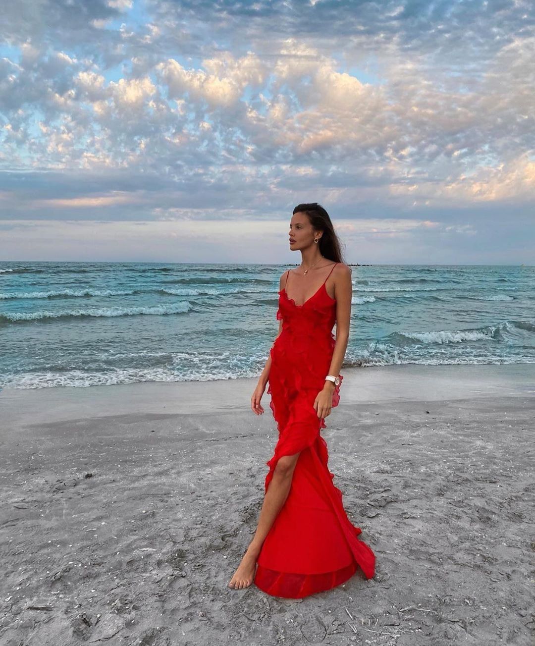 Valestra™ - Ruffle Statement Dress