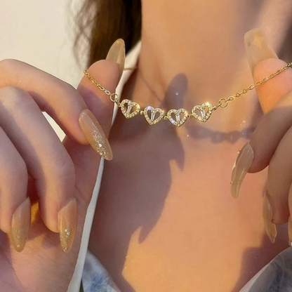 Macys Circle Heart Necklace