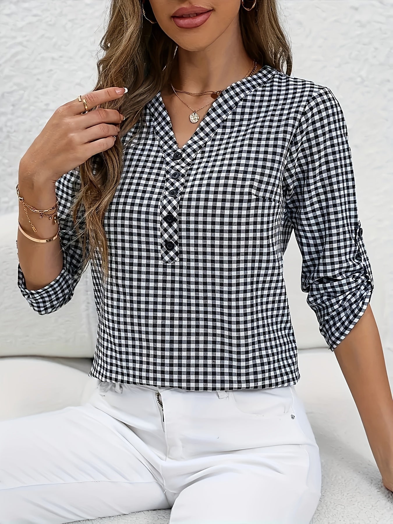 Vianney™ - Stylish V-Neck Top