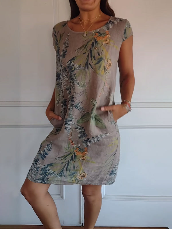 LILLIAN™ - Casual Printed Dress