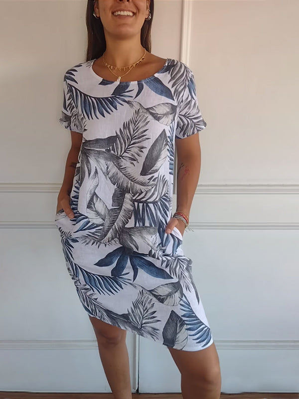 LILLIAN™ - Casual Printed Dress