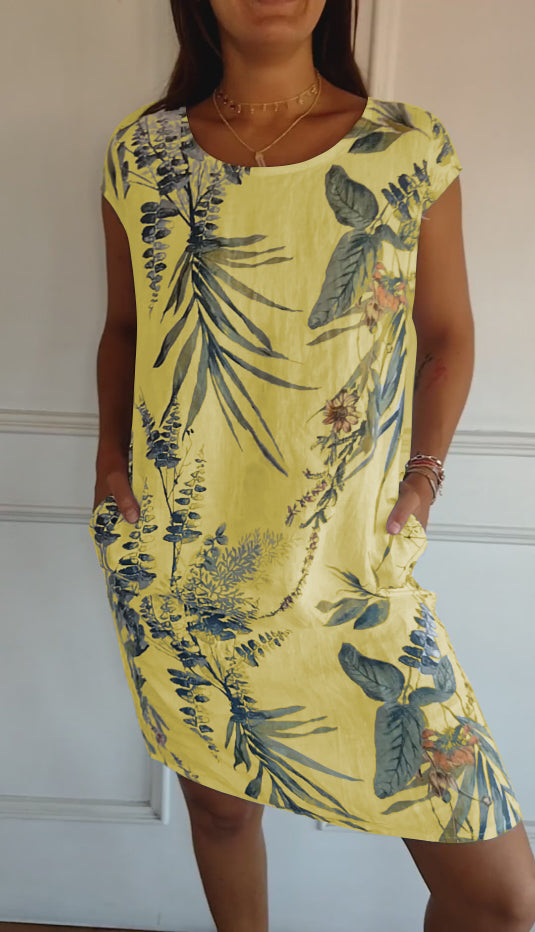 LILLIAN™ - Casual Printed Dress