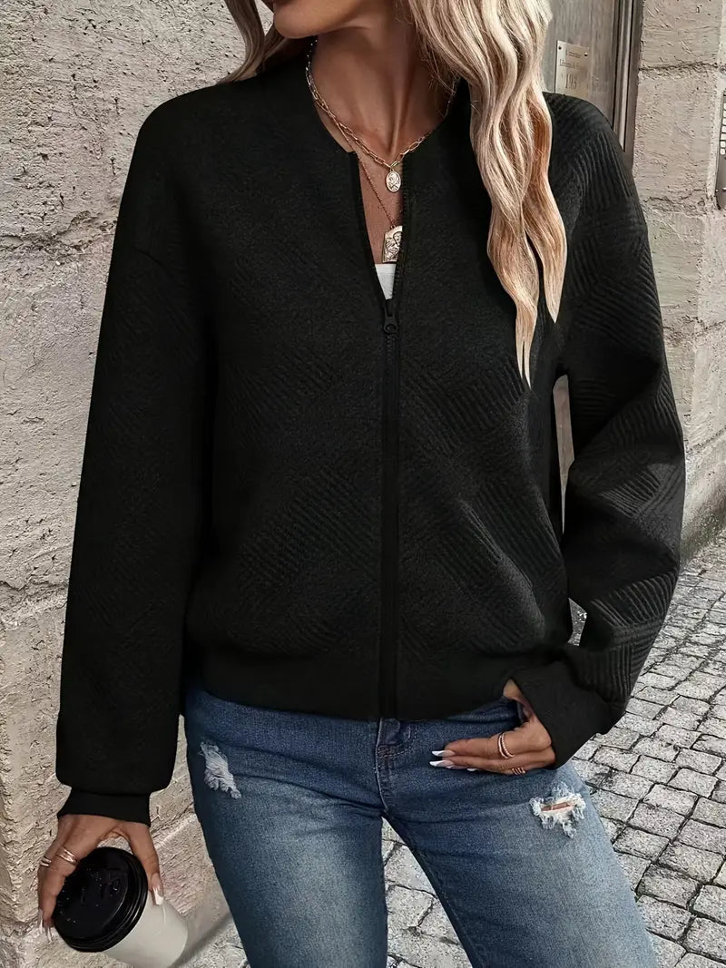Shanie™ - Cozy Patterned Jacket