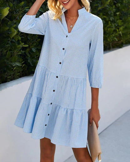 Serelle™ - Breeze Buttoned Dress