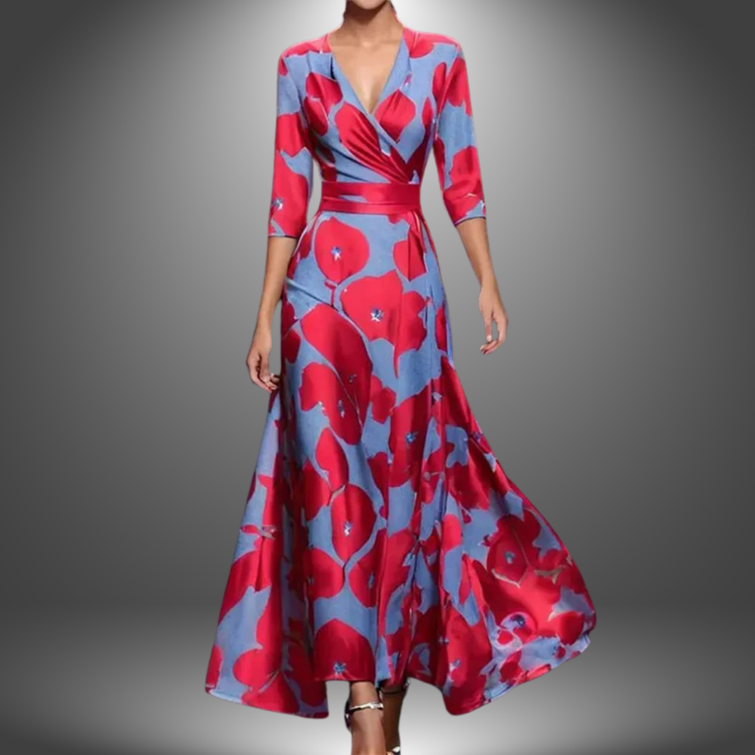 Leigh™ - Printed Wrap Dress