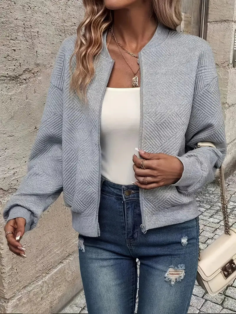 Shanie™ - Cozy Patterned Jacket
