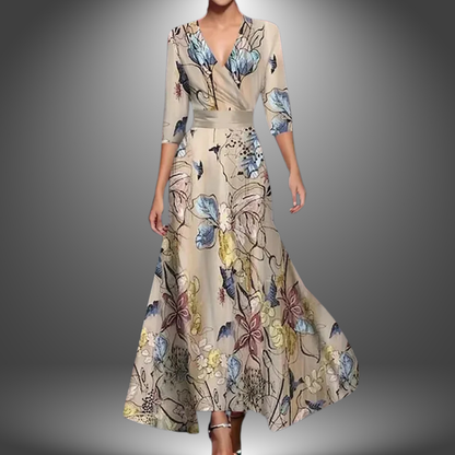 Leigh™ - Printed Wrap Dress
