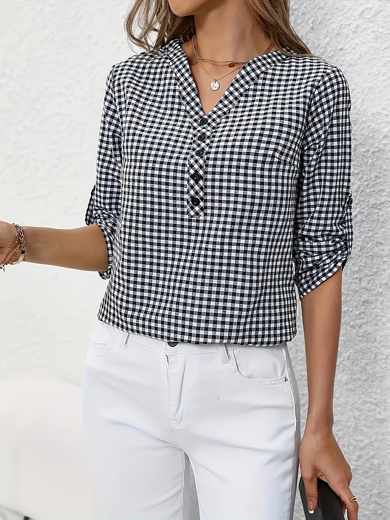 Vianney™ - Stylish V-Neck Top