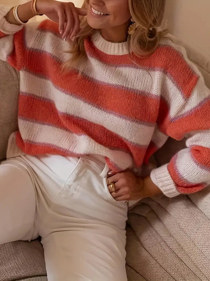 Serenna™ - Playful Striped Sweater