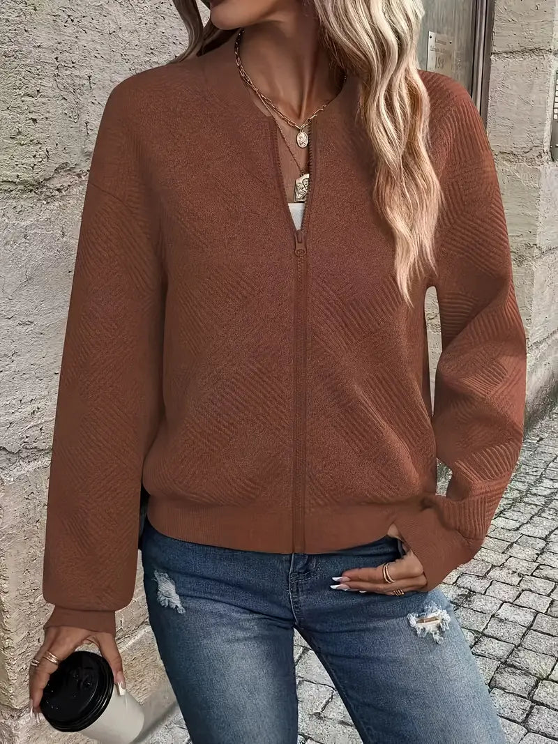 Shanie™ - Cozy Patterned Jacket