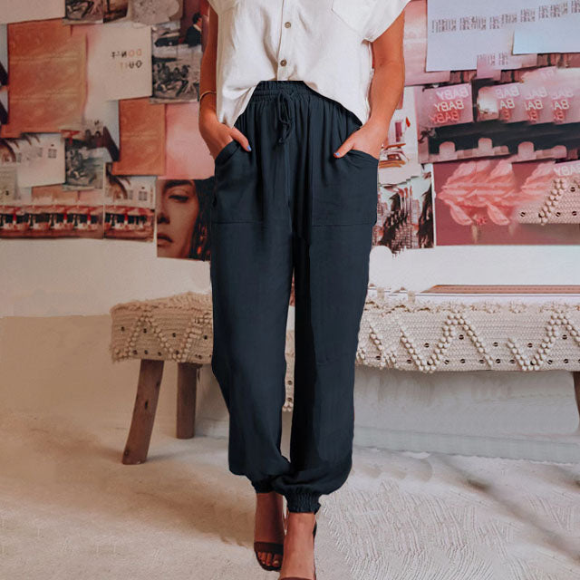 Kaeli™ – Elegant Drawstring Pants