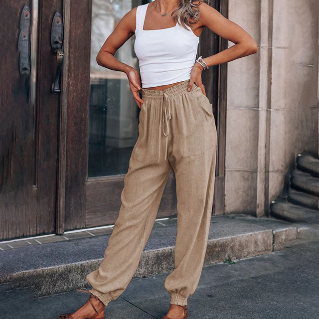 Kaeli™ – Elegant Drawstring Pants