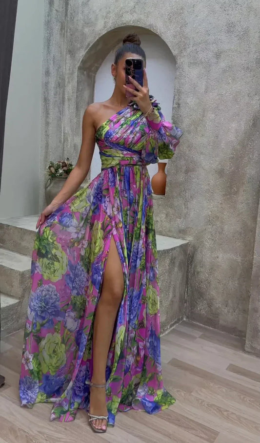 Azaria™ - Tropical Flowy Dress