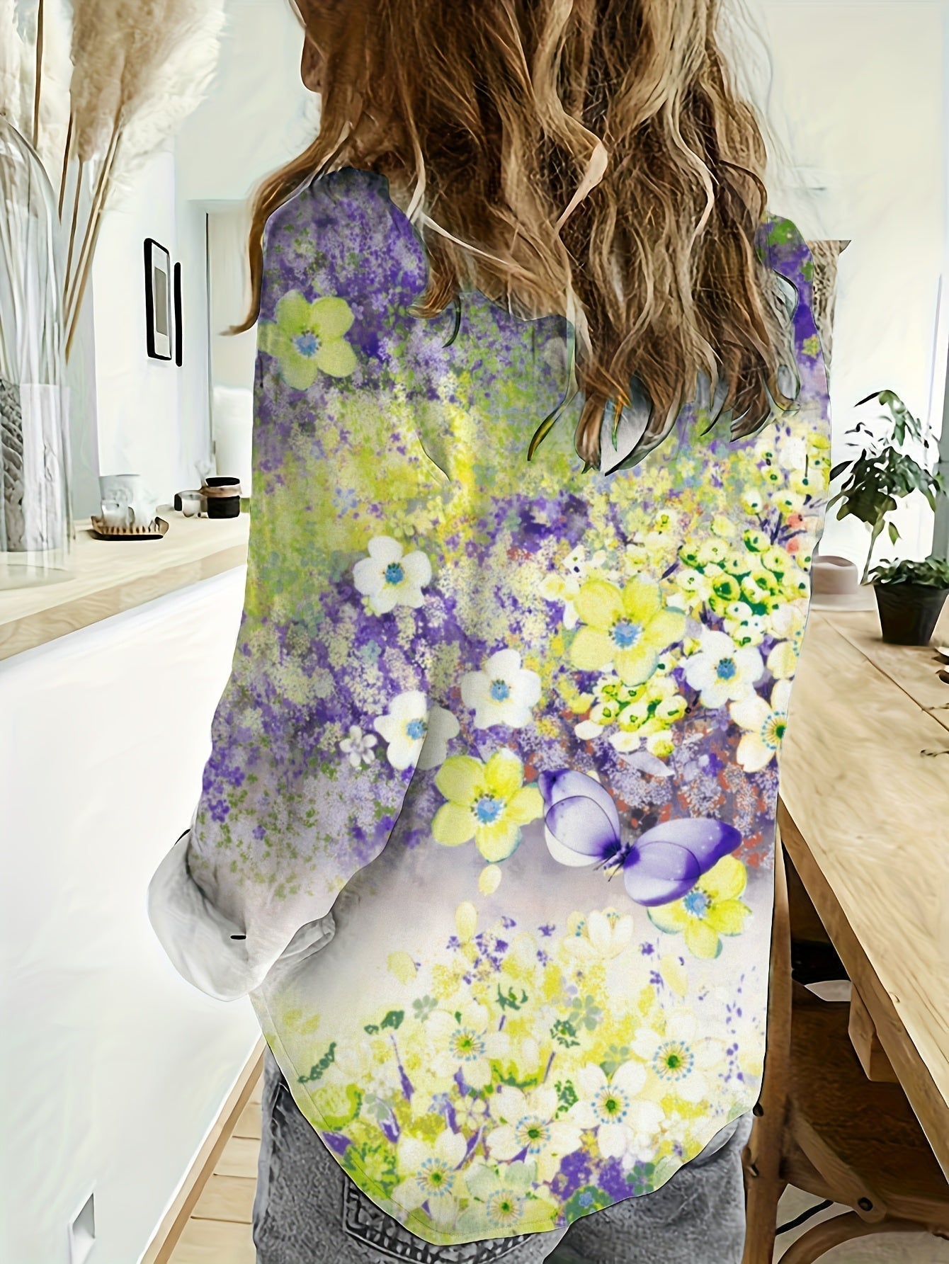 Mireya™ - Whimsical Bloom Shirt
