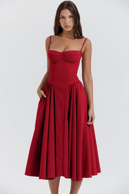 Lilianie™ - Chic Corset Flare Dress
