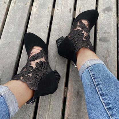 Zaylor™ - Lace Embellished Sandals