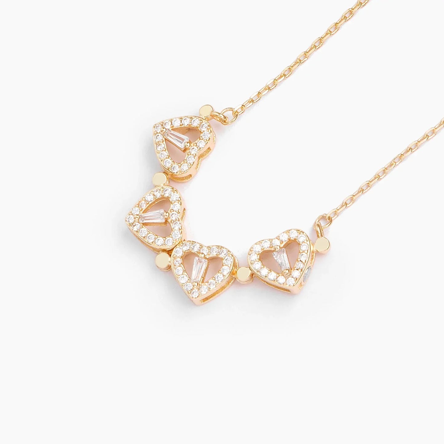 Macys Circle Heart Necklace