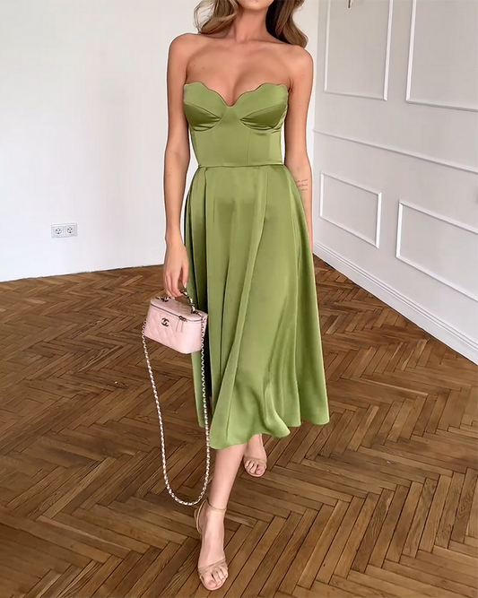 Elvaire™ - Strapless Charm Dress