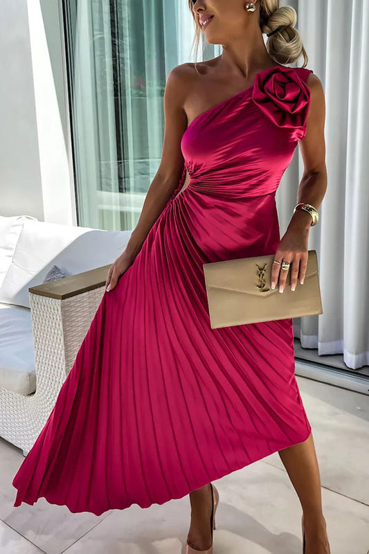 Marivelle™ - Pleated Glamour Dress