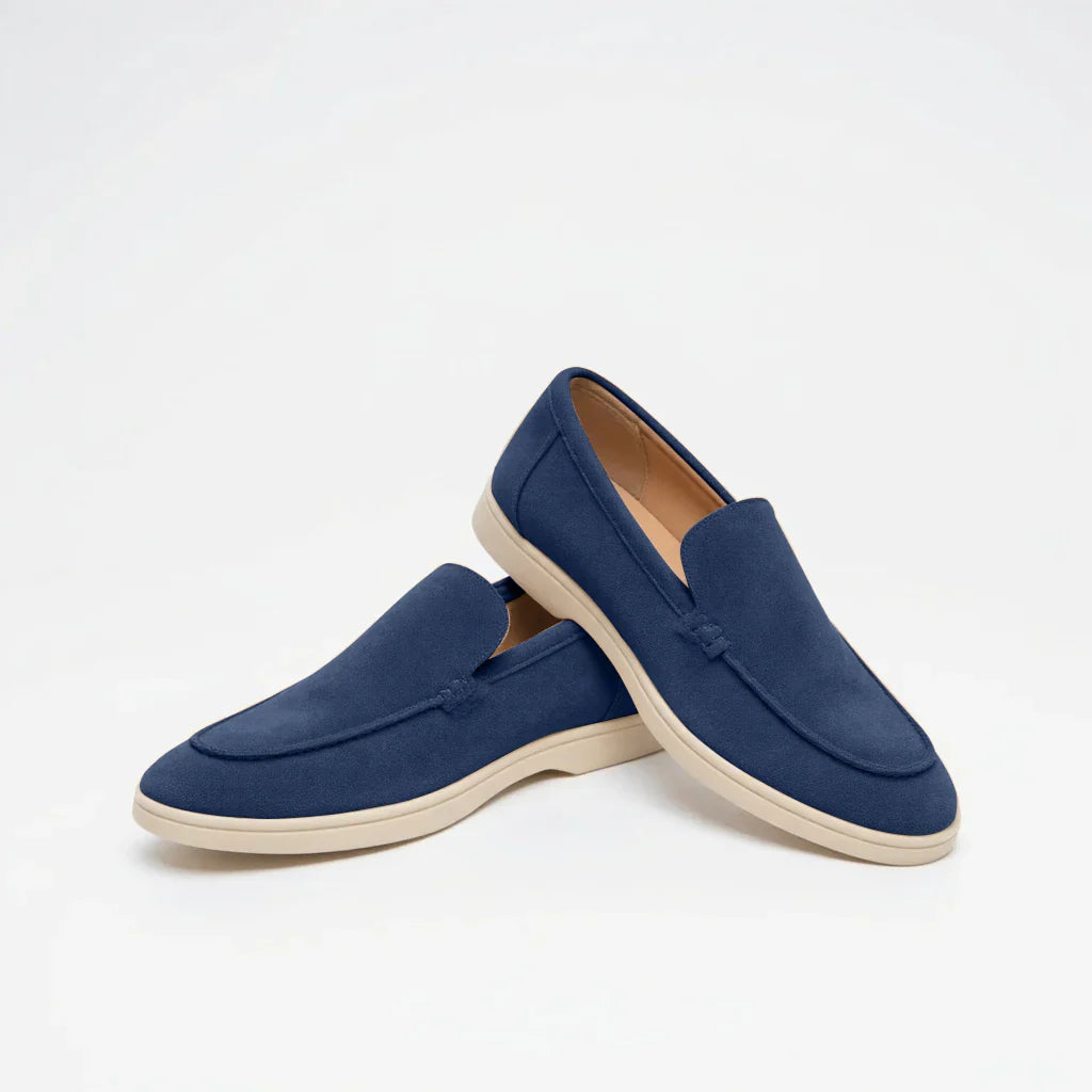 Riviera Old Money Suede Loafers