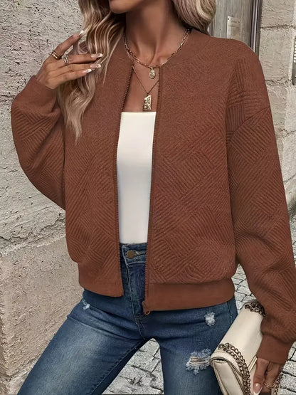 Shanie™ - Cozy Patterned Jacket