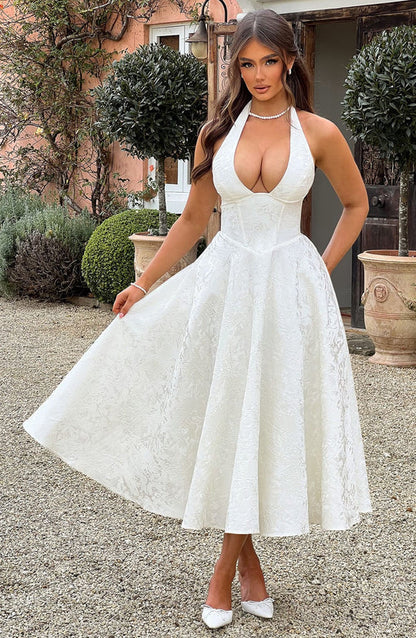 Serena | Soft Romance Midi Dress