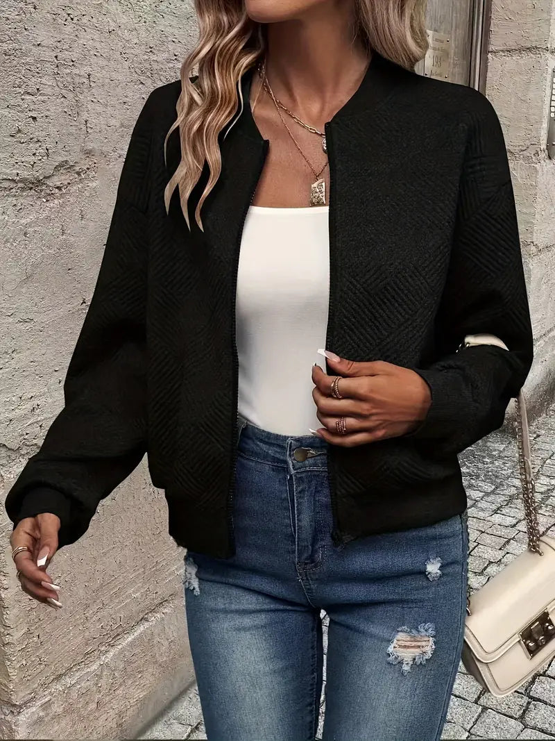 Shanie™ - Cozy Patterned Jacket