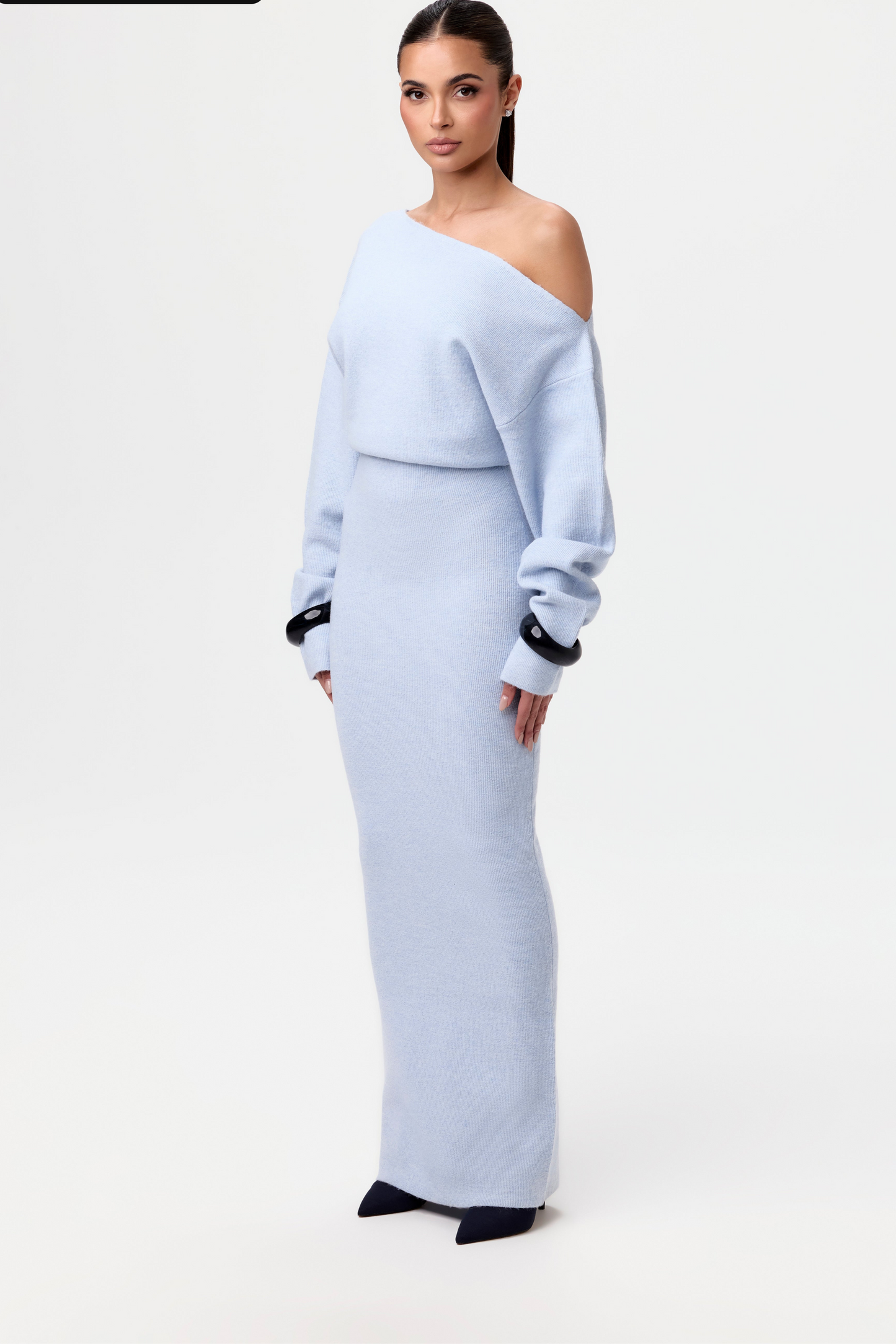 Isla Off-Shoulder Knit Dress